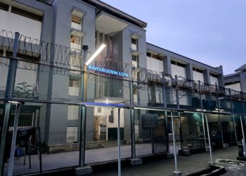 Perkuat Identitas Area, PT Mega Cipta Visual Pasang Huruf Timbul di Blok Rumah Tahanan Kelas I Cipinang